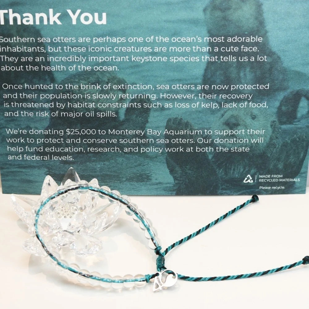🏝⚓️🐚 4Oceans Beaded Bracelets ⚓️ 🏖 Help Clean Our Oceans 🐚🏝⚓️
